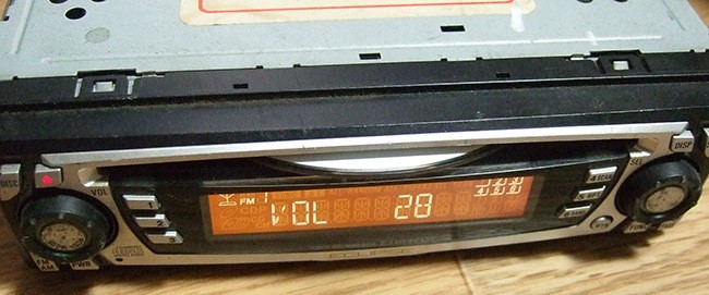 ECLIPSE E1104CDT 1DIN CD Deck 2004 Model Junk JAPAN