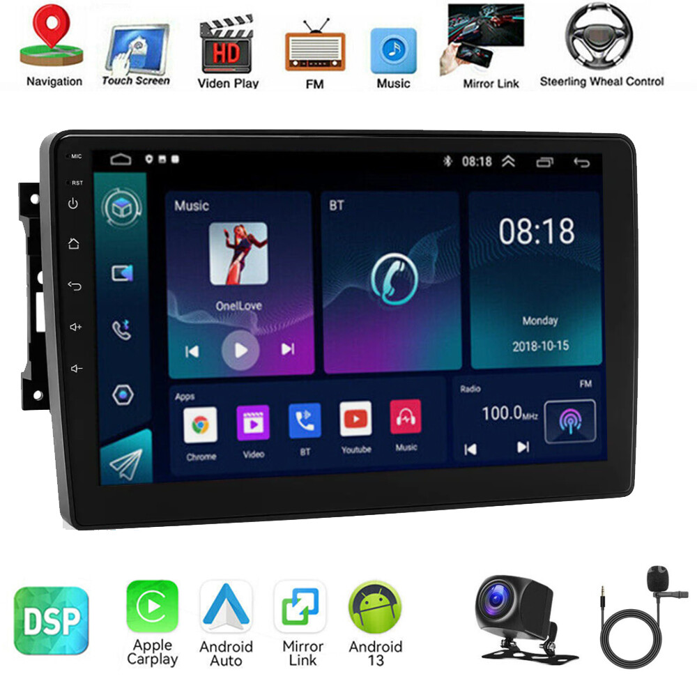 For Jeep Wrangler Chrysler Dodge Ram Android 13 Carplay Car Stereo Radio GPS Nav