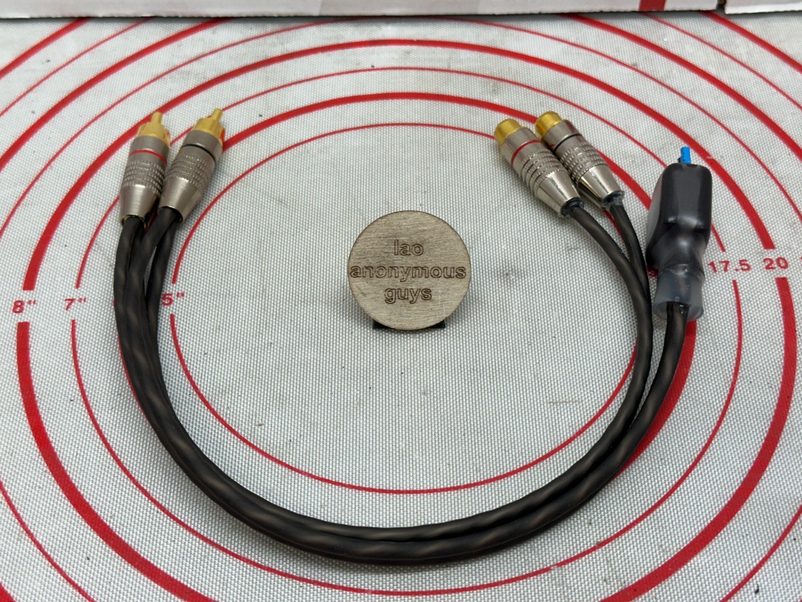 Audio Input Plug High or Low Level Signal for KENWOOD RD-380 Vintage Old School