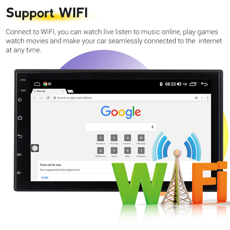Wifi Android Radio Multimedia Video Player Navigation GPS For Grand Vitara 05-15