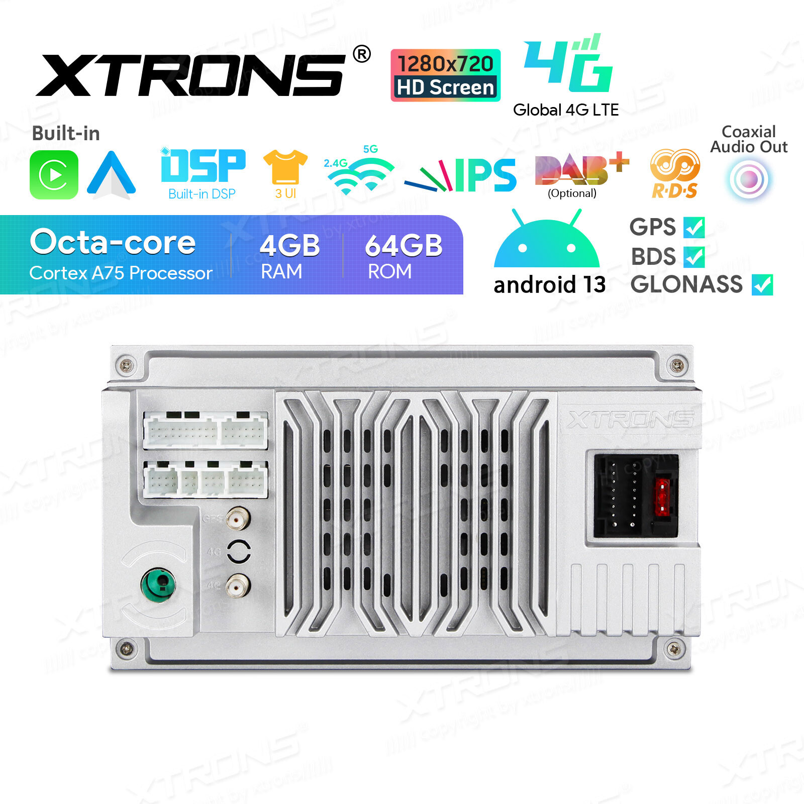 For Audi A3 S3 RS3 8P 8PA Android 14 Car Play 8-Core Car Stereo GPS Radio NAV 8″