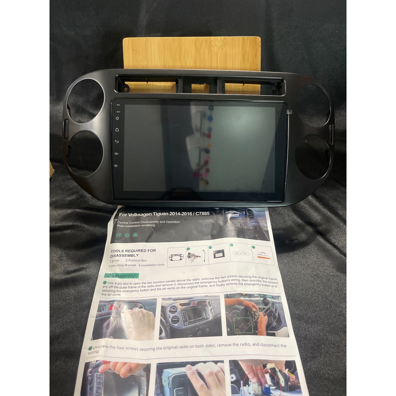 Android Stereo for Volkswagen Tiguan 2014-2016 GPSNav Head Unit C7885 Untested
