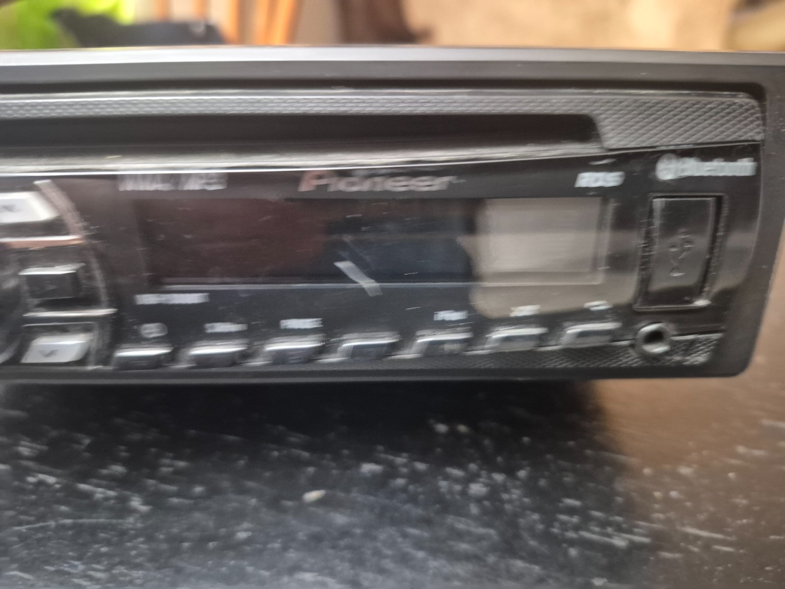 PIONERR DEH-7300BT CD PLAYER IN DASH RECEIVER UNTESTED