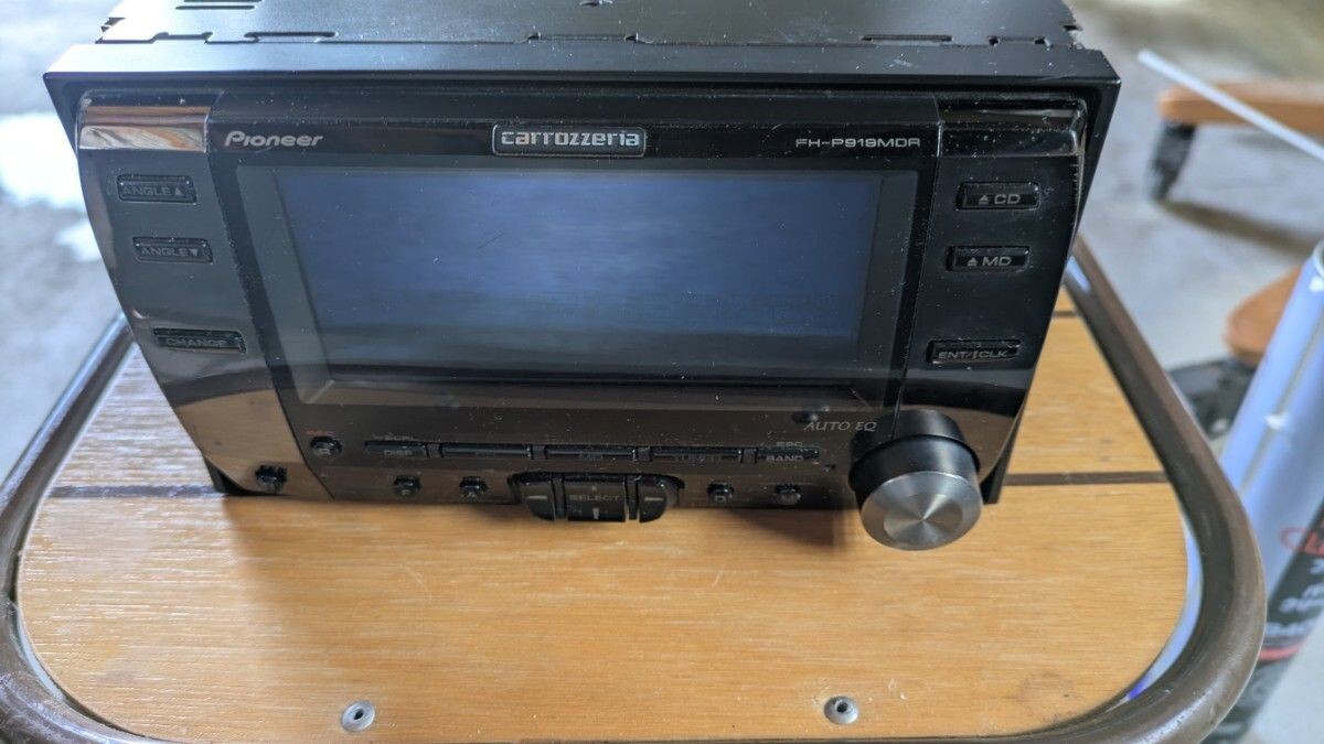 Carrozzeria FH-P919MDR Pioneer 2DIN CD MD Player JDM Tested used