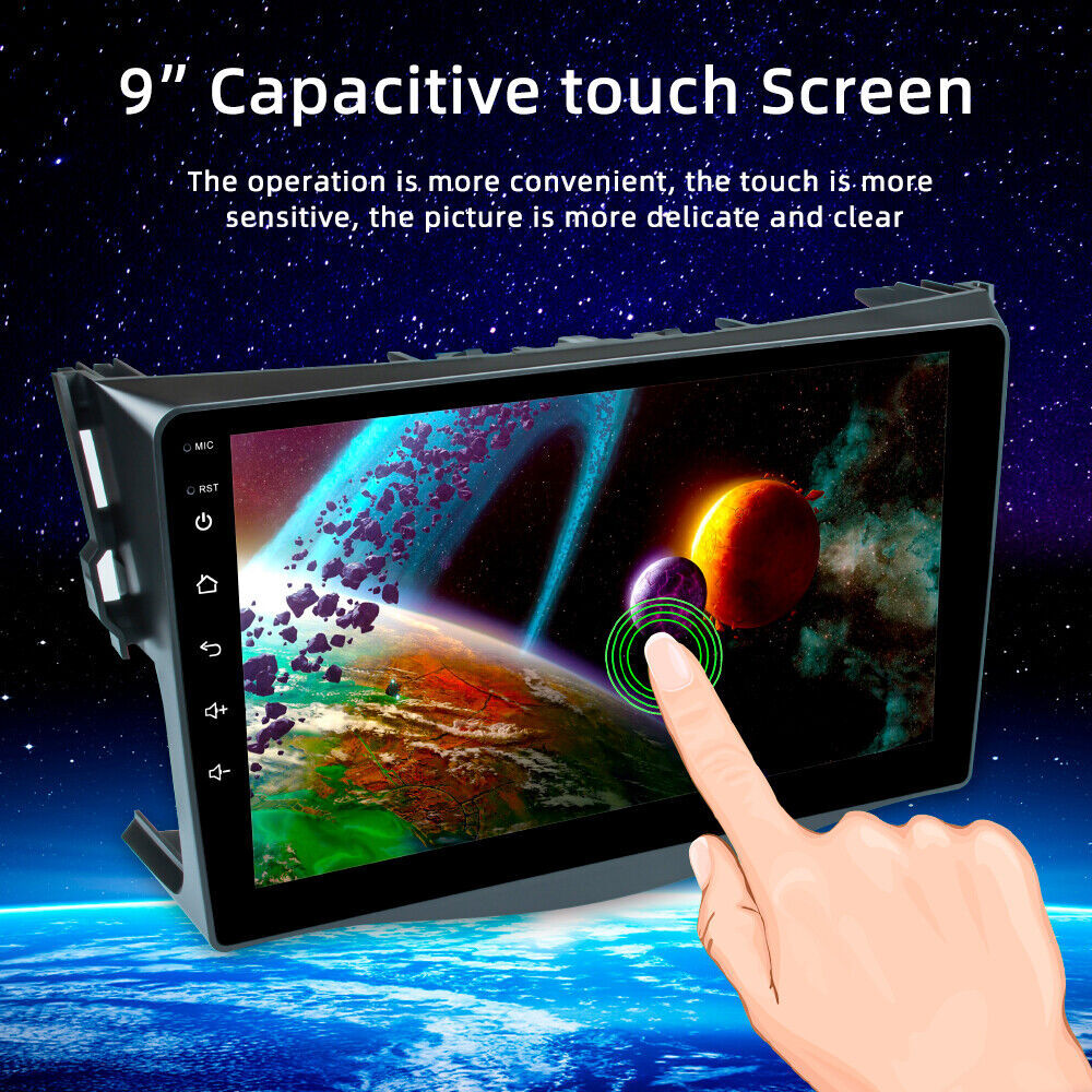 2+64G For Toyota RAV4 2007-2012 Carplay Android Car Radio Stereo JBL 1280*800 FM