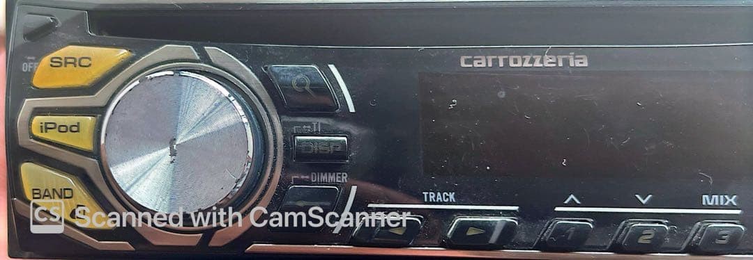 carrozzeria Pioneer DEH-490 1DIN Car Audio Unit Tested