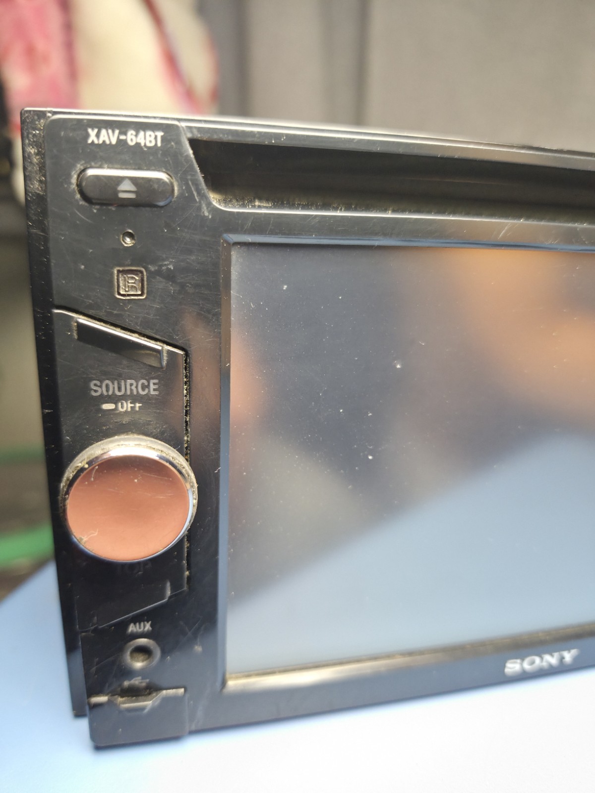 Sony XAV-64BT Double Din Touchscreen Car Stereo With Bluetooth – DVD CD Player
