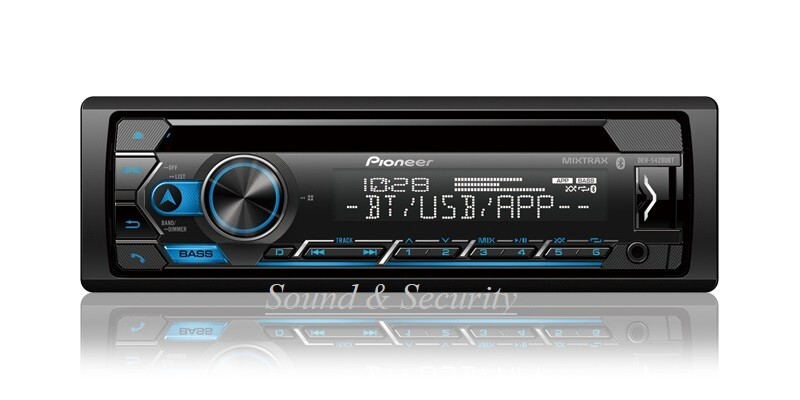 Pioneer DEH-S4200BT Single 1 DIN CD MP3 Player Bluetooth MIXTRAX USB AUX