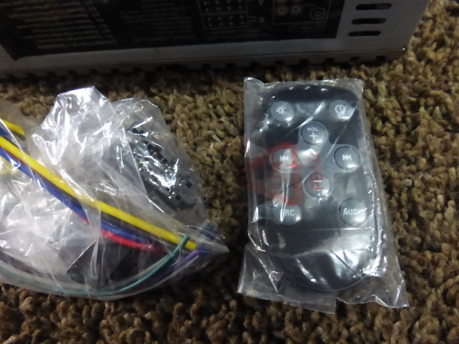 Single Din Car Stereo Radio: Bluetooth with App Control AKAMATE