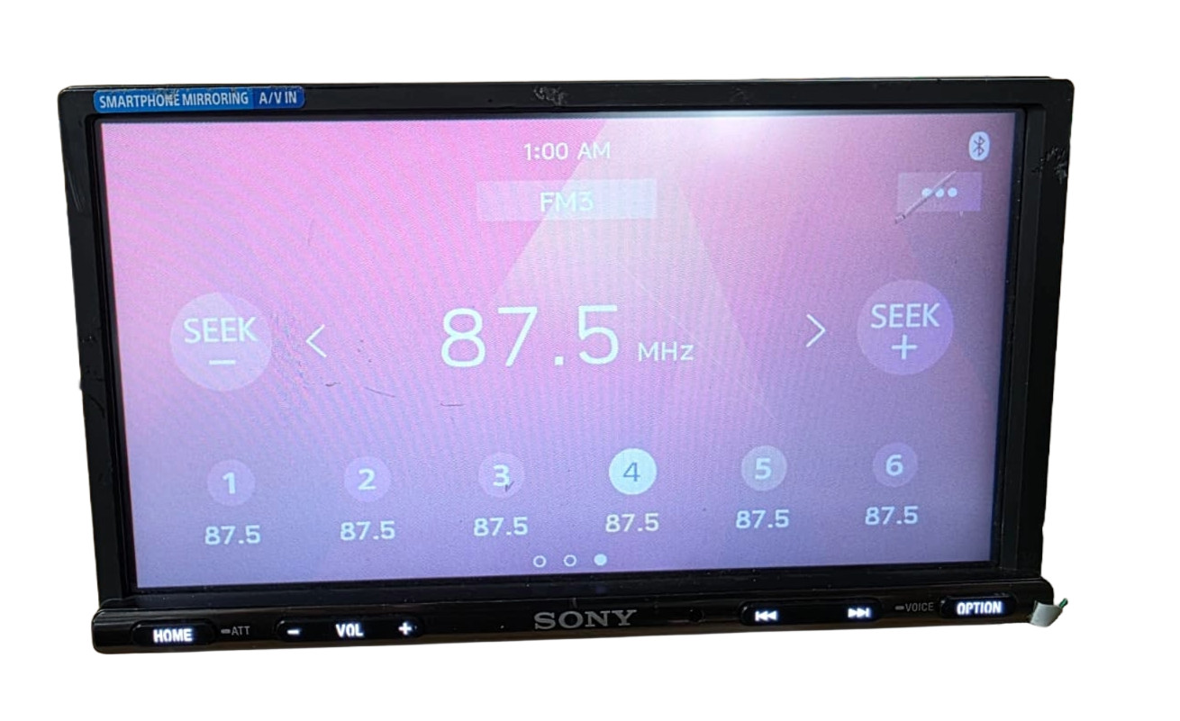 Sony XAV‑AX3250 – 7″ Touchscreen Media Receiver – Apple CarPlay / Android Auto
