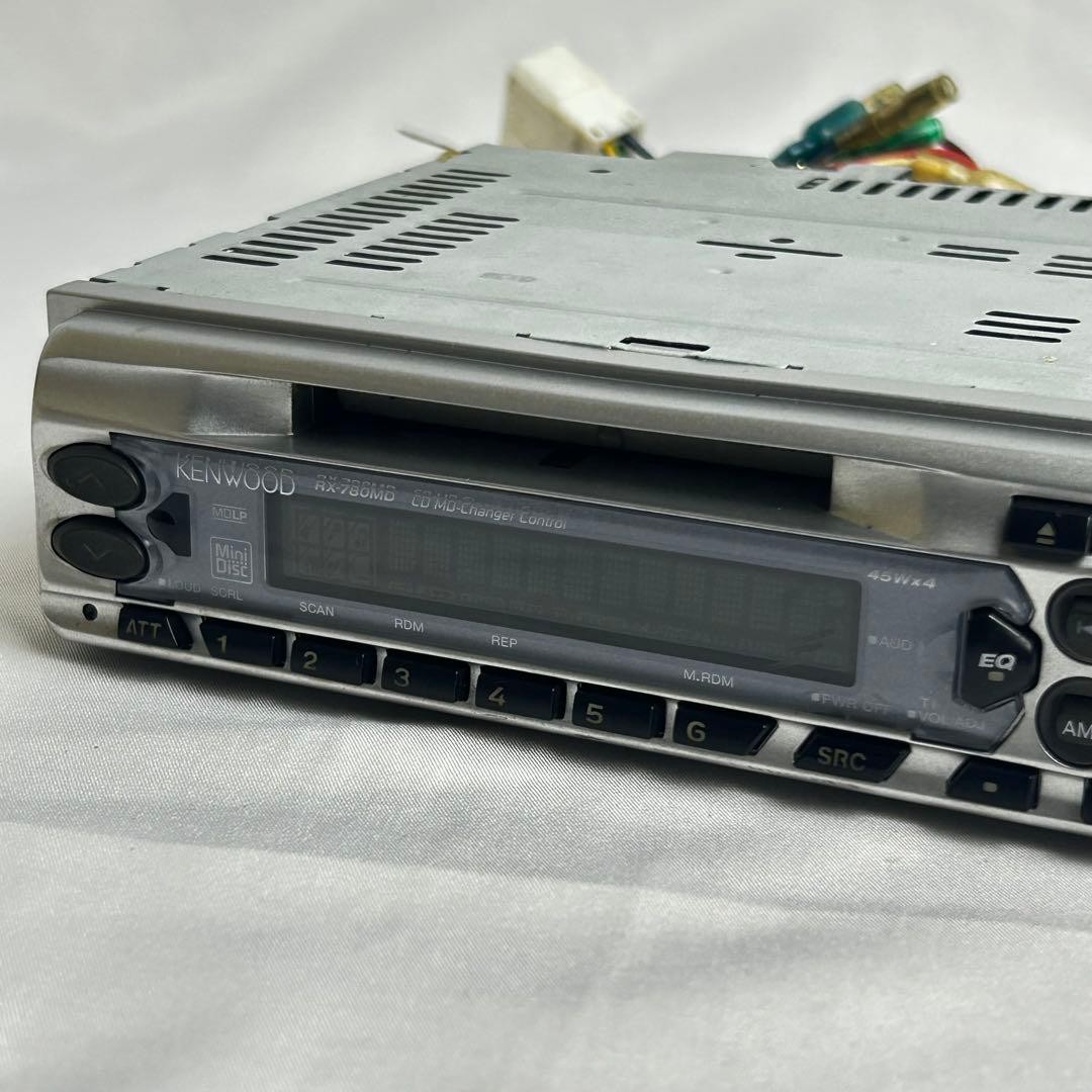 KENWOOD RX-780ME MD Player Portable MiniDisc Deck Works Tested
