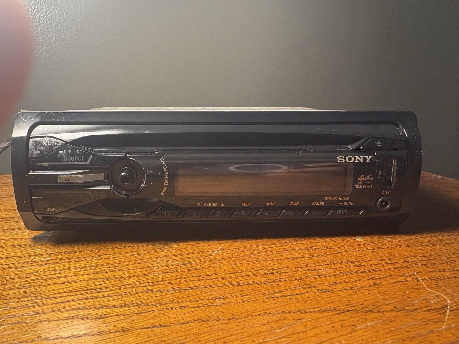 SONY Xplod CDX-GT40UW Car Stereo⚠️USED⚠️ ⚠️NOT SURE IF WORKS⚠️