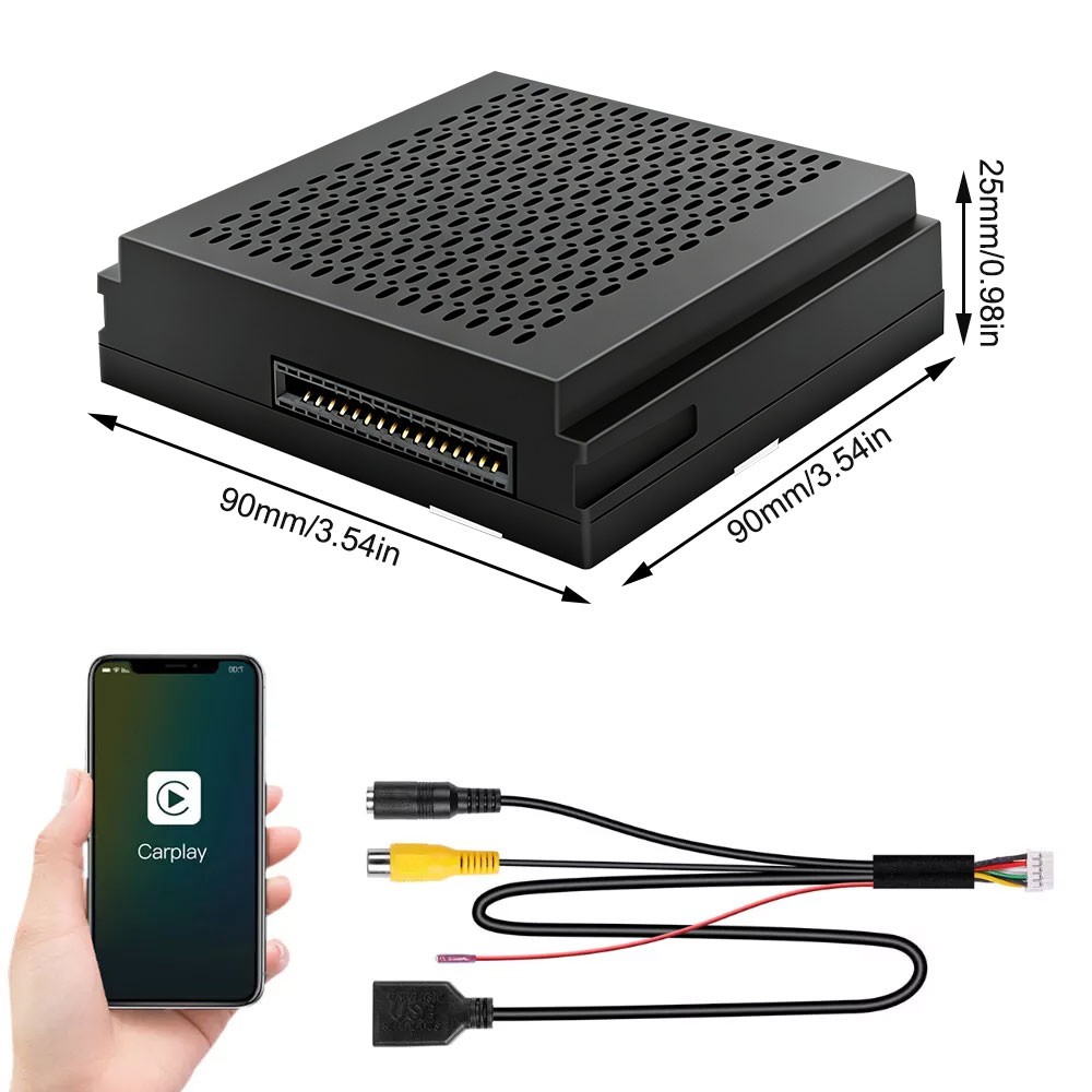 Wireless Carplay Android Auto GPS Navi Dock For Benz A B C CLA GLA NTG4.5Becker