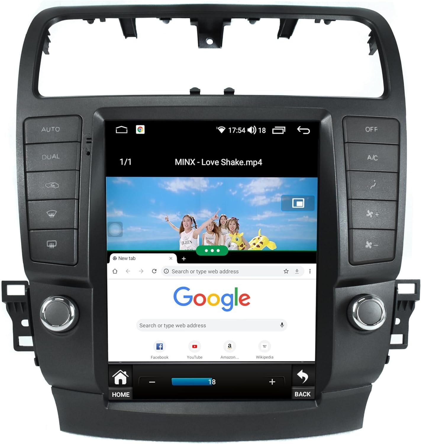 9.7” 6+128GB Android Car Radio Stereo Carplay GPS Navi For Acura TSX 2004-2008