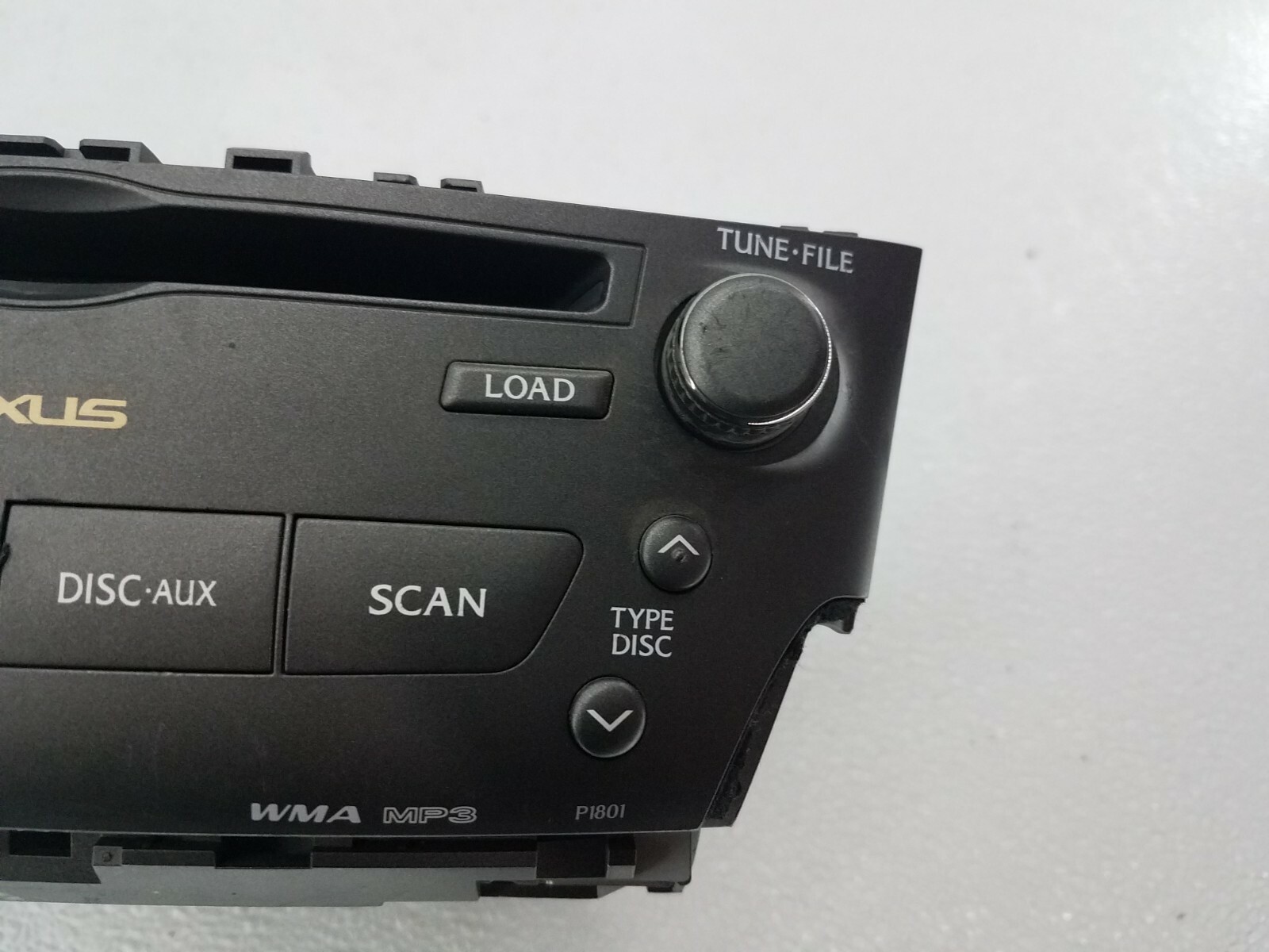 2006-2008 lexus IS250 / IS350 radio receiver 6 disc CD (ID: P1801) 86120-53320