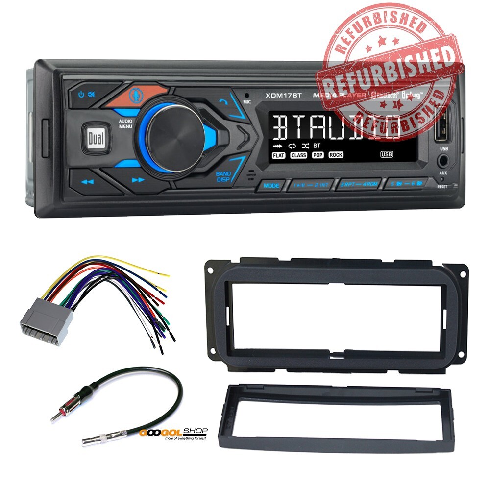 REFURBISHED AM/FM RADIO MP3 PLAYER CAR STEREO KIT FOR DODGE 2002 – 2005 RAM 1500