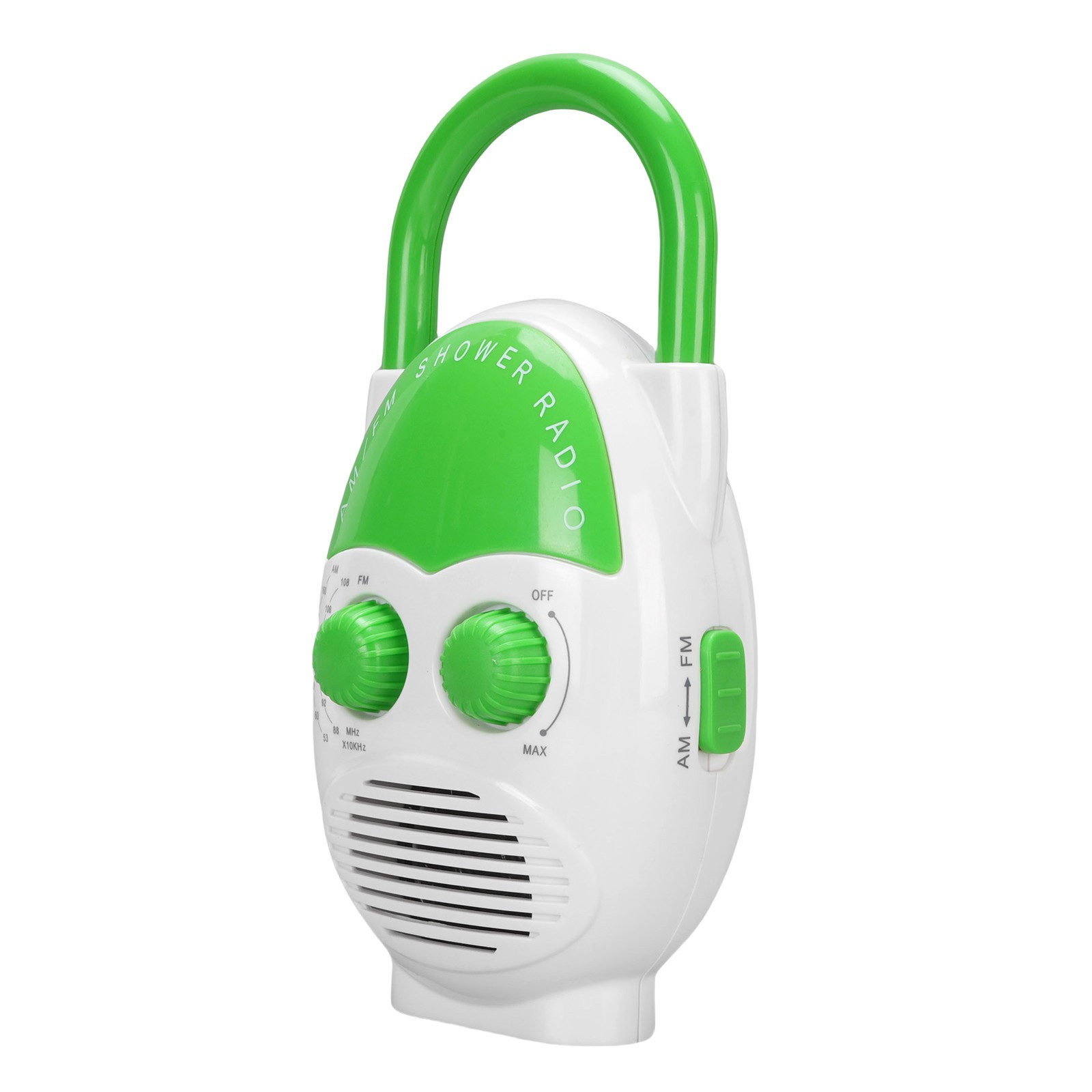 AM FM Radio Adjustable Volume Waterproof For Kitchen Or Bathroom Premium
