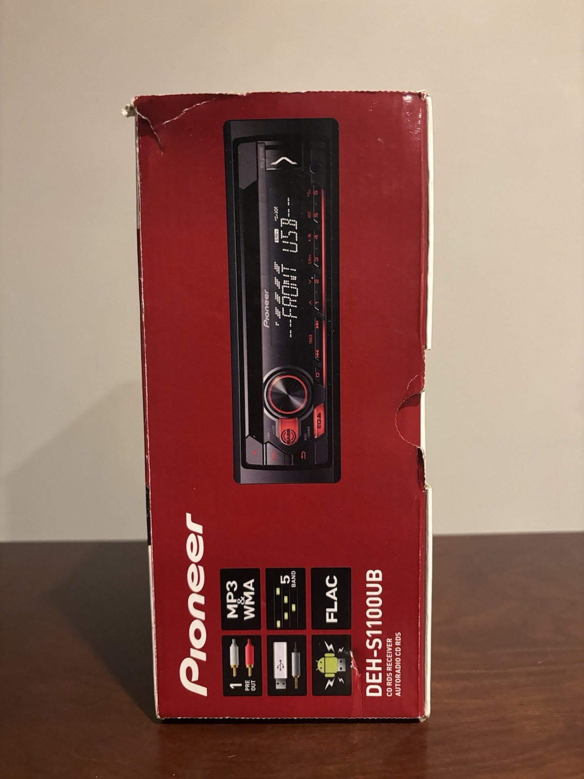 Pioneer ARC CD RDS Receiver DEH-S1100UB Android App Compatibility ~ BRAND NEW 👀