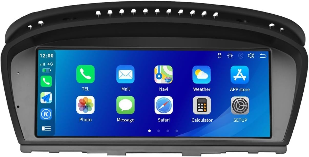 Double Din Car Stereo for BMW 5 Series E60 E61 2005-2008 with System 8.8 Inc4300