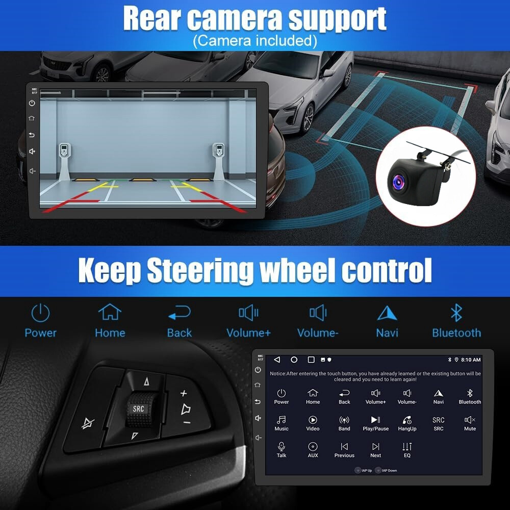 For Ford F150 2009-14 Apple Carplay 9″ Car Stereo Radio GPS Navi w/ Camera