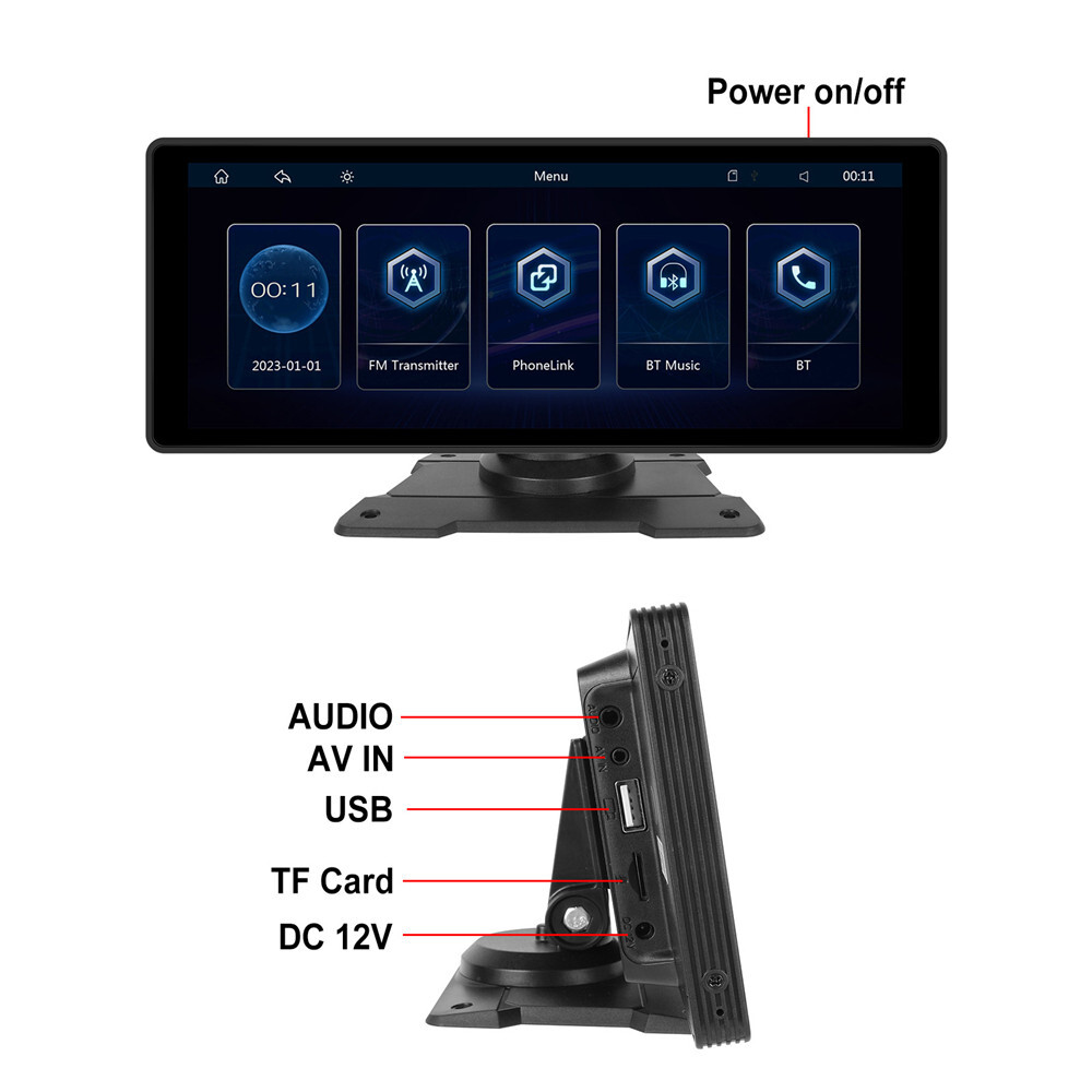 Car Radio For Carplay Wireless Adapter Touch Screen Bluetooth Mirror Link WIFI