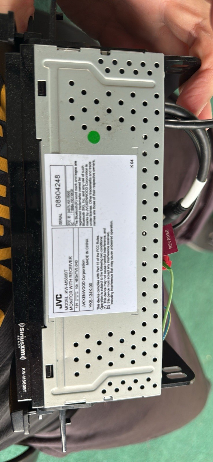 JVC KW-M560BT 6.8 inch Monitor with Receiver