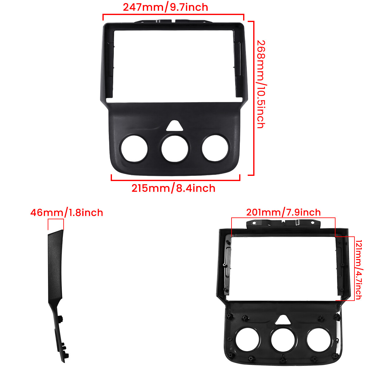 For 2013-2018 Dodge Ram Radio, Wired Wireless CarPlay +Android Auto,GPS Bt WIFI