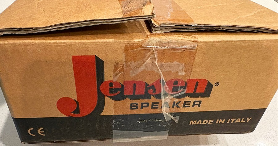 Vintage 1966 8″ Jensen Fender Special Design Speaker Original * Made in USA *