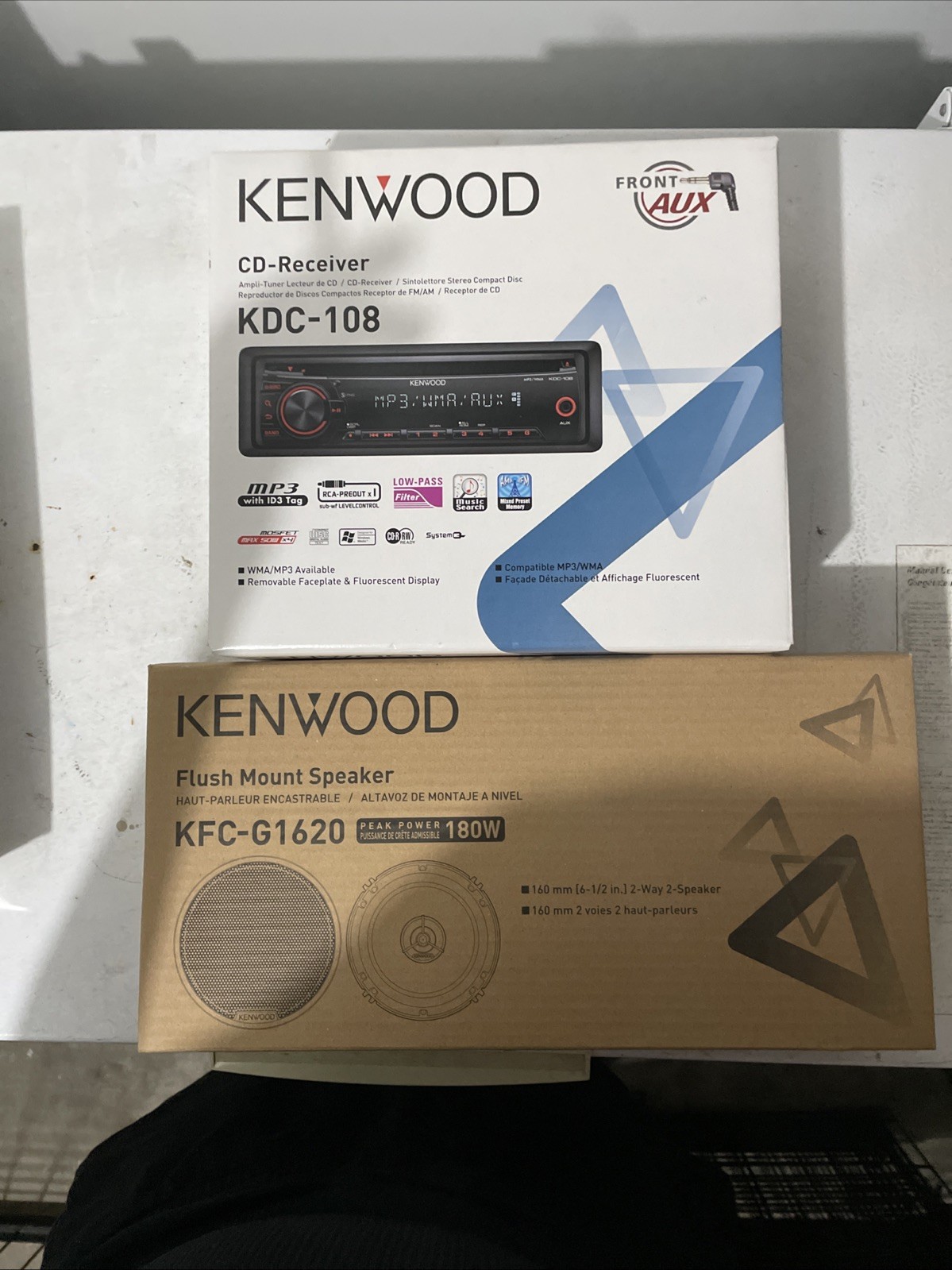 💥BRAND NEW💥 KENWOOD DIGITAL MEDIA RECEIVER AM/FM XM CD DPX303MBT💥NEVER USED💥