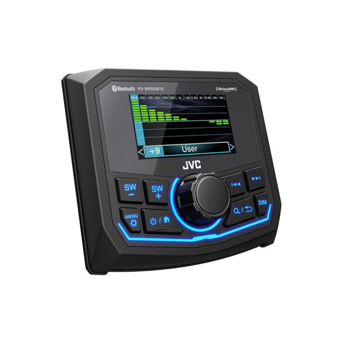 JVC KD-MR305BTS Bluetooth MP3 Marine Digital Multimedia Receiver w/ 2.7″ TFT LCD