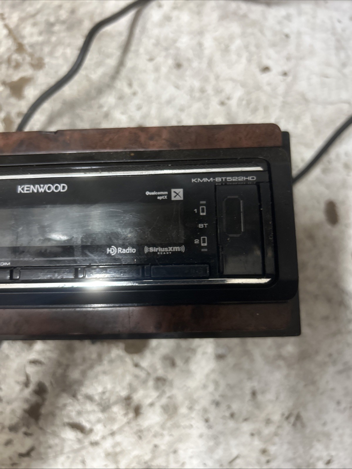 97-04 Mercedes R170 SLK230 Kenwood KMM-BT522HD Digital Media Receiver Bluetooth