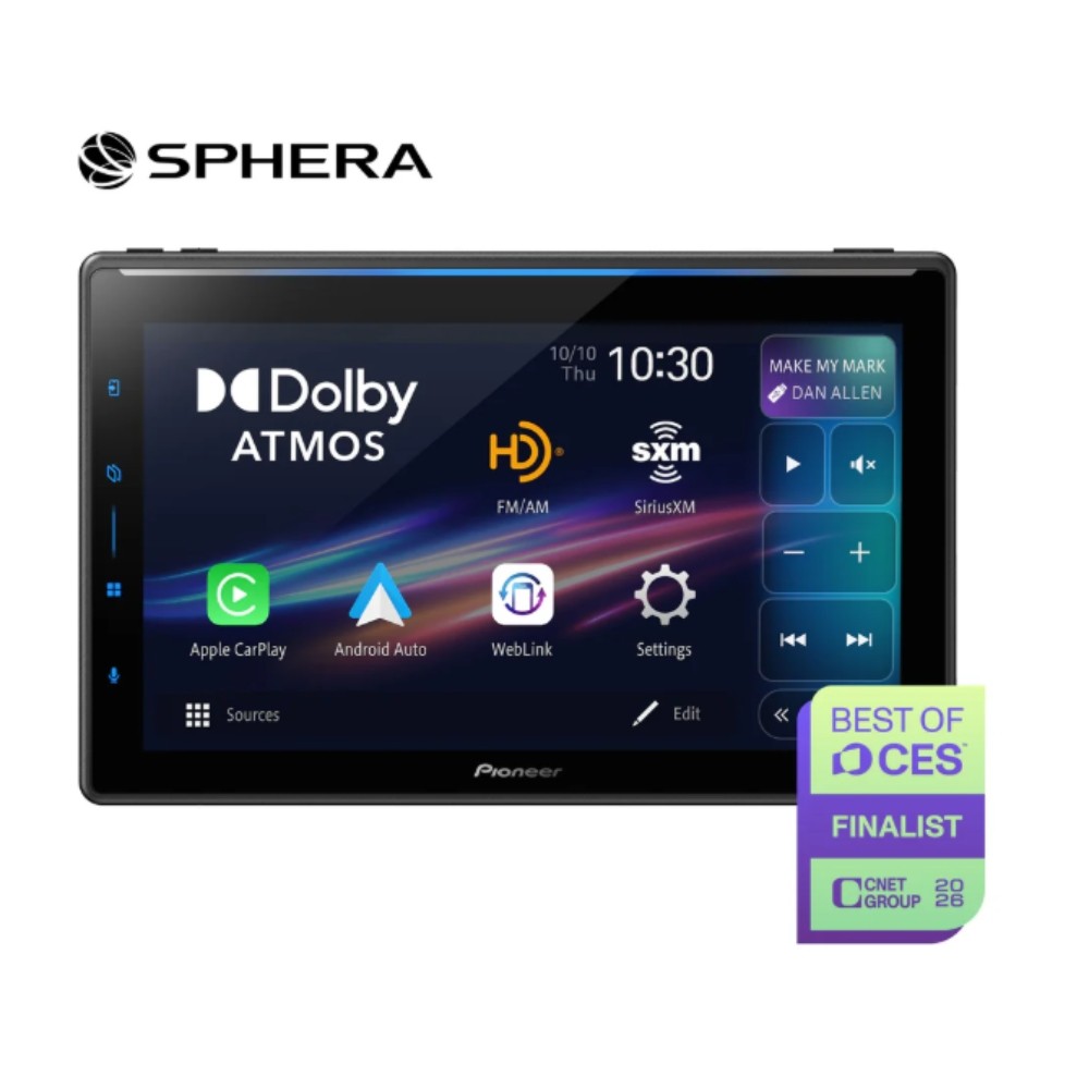 Pioneer DMH-WT8000NEX 10.1″ Single-DIN Digital Multimedia Receiver w/ Bluetooth