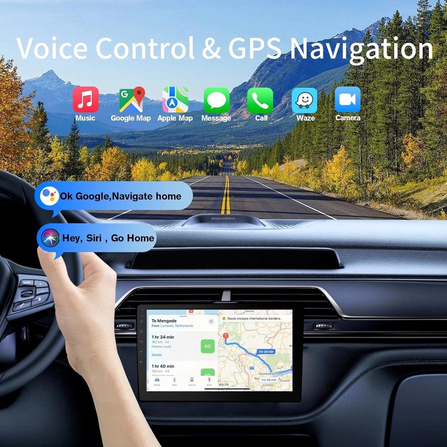 Car Audio Revolution: 10.1” Android 13 Stereo with Backup Camera & Hi-Fi Sound