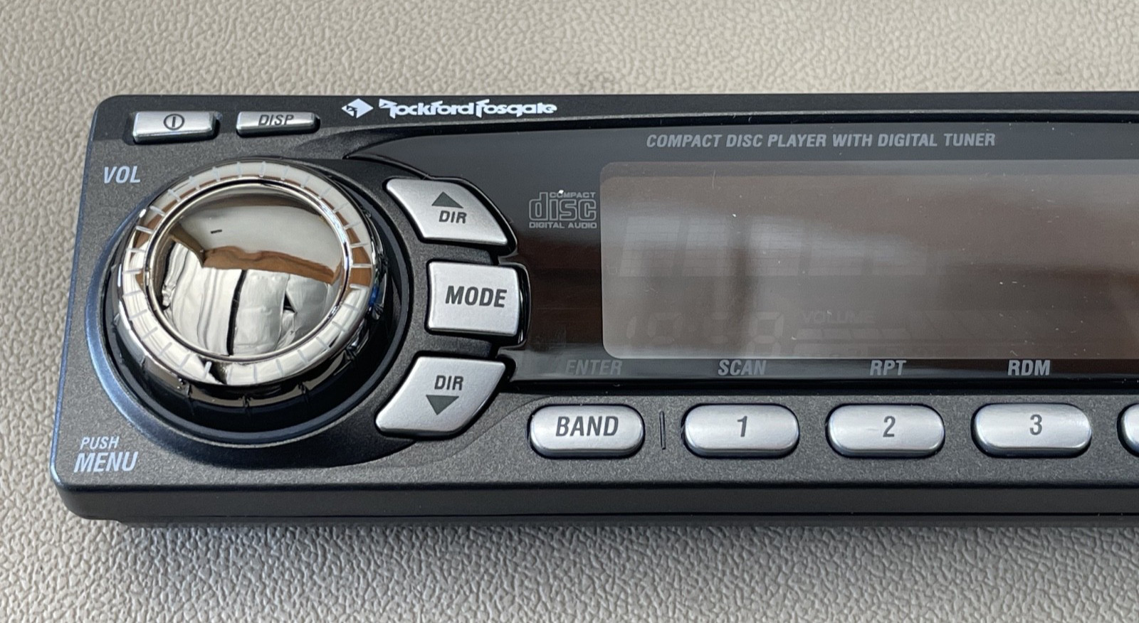Old School Rockford Fosgate RFX-9120G — AM/FM/CD Player/MP3 Playback, NOS #418
