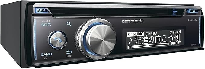Pioneer Carrozzeria DEH-7100 1DIN CD USB Bluetooth Car Audio 200 Watts new Japan