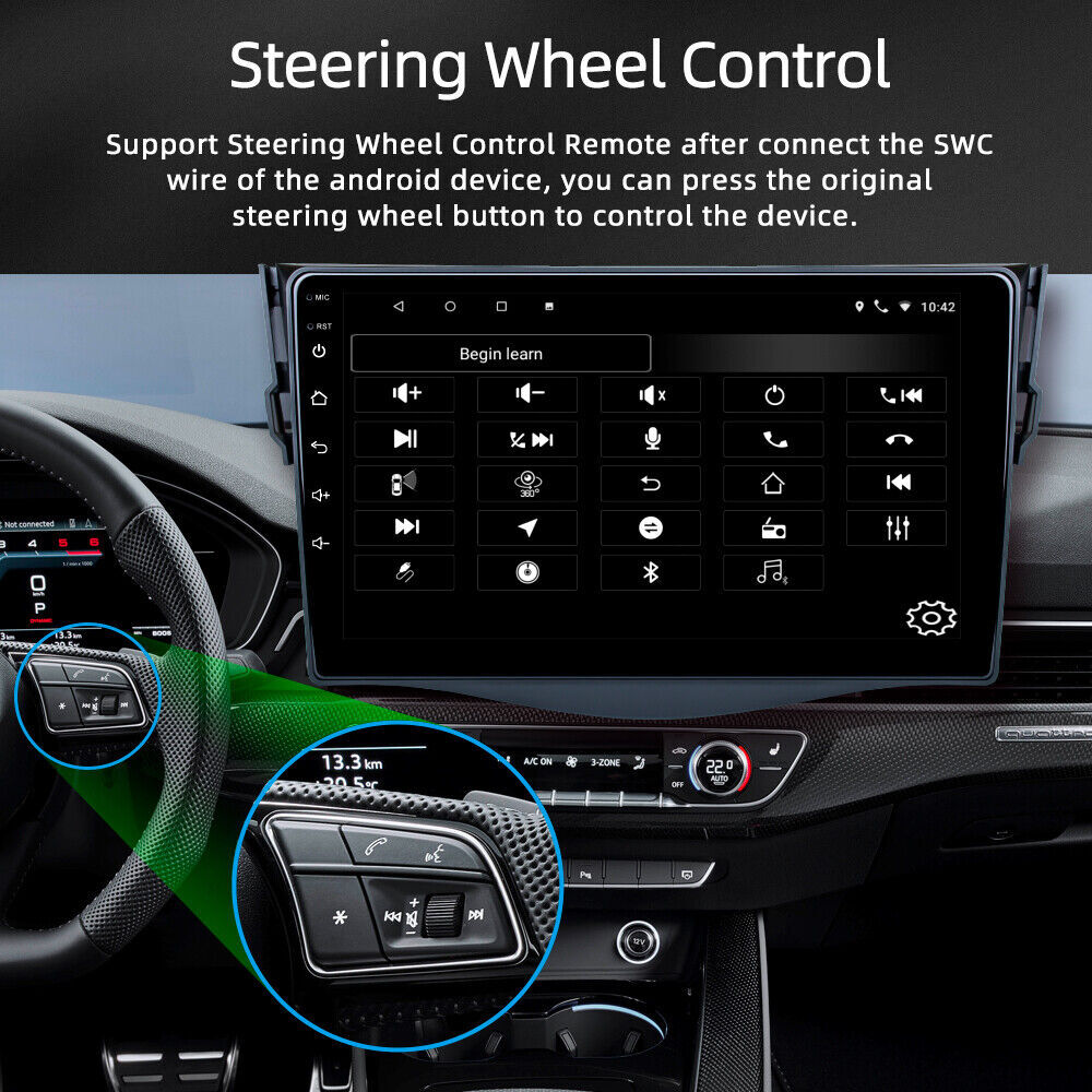 2+64G For Toyota RAV4 2007-2012 Carplay Android Car Radio Stereo JBL 1280*800 FM