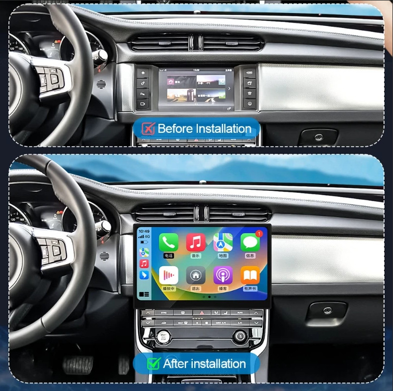 11.4″ For Jaguar XF XFL 2016-2018 Android Car Radio Stereo GPS Navi Carplay 128G