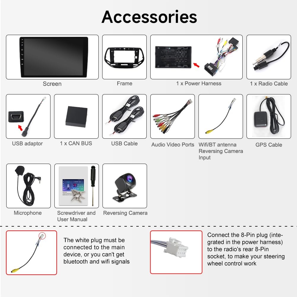 Car Stereo for Jeep Compass 2017-2020, Android 15 Car Radio with 10.1 Inch HD…
