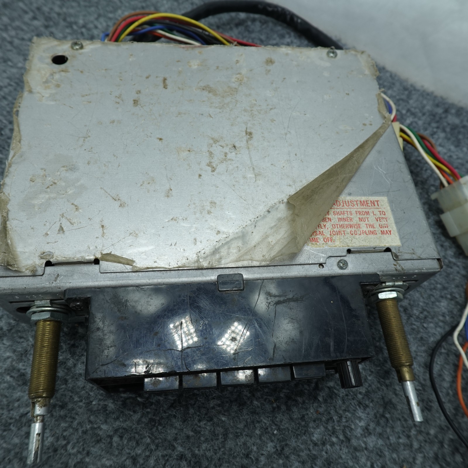 JIL 8 Track Player AM FM Radio Model 853 Combo Car Stereo Untested