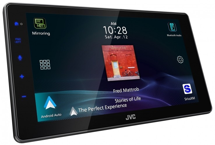 JVC KW-Z900W 9″ HD Floating Screen Digital Media Receiver Apple CarPlay