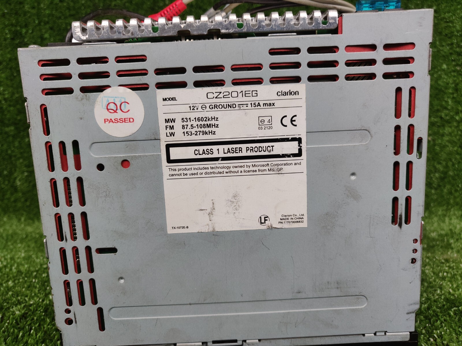 Clarion Cz201eg Original Car Radio