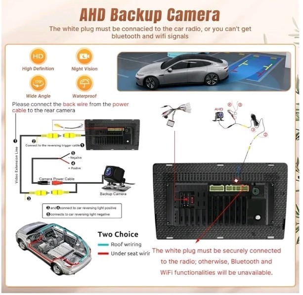 For Toyota Camry 2002-2006 Apple CarPlay Android 12 Car Stereo Radio WiFi BT