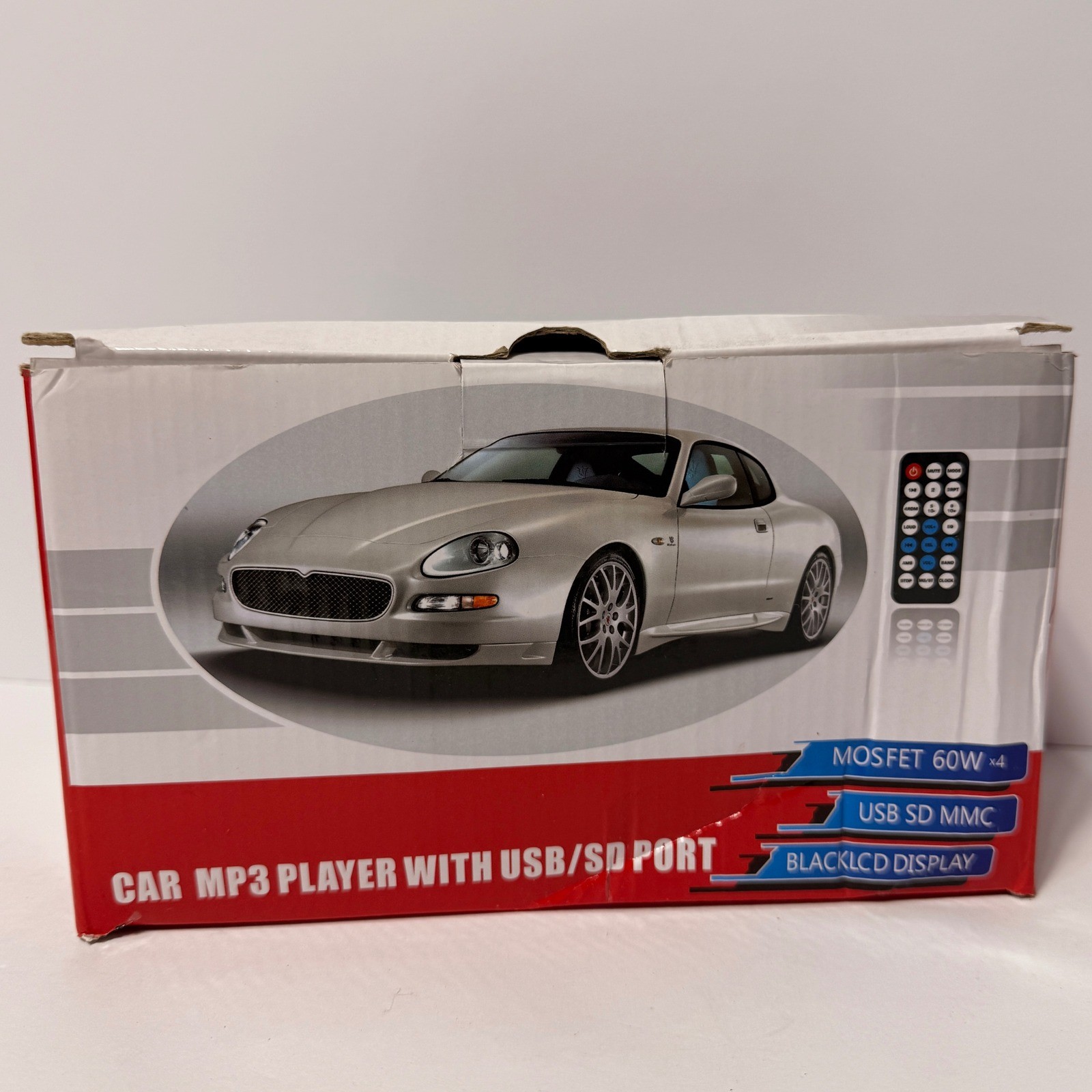 SX-5513 Car MP3 Player Bluetooth Single DIN Stereo Receiver USB SD AUX 60W x 4