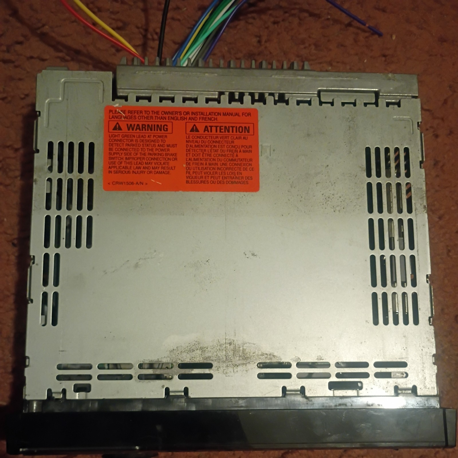 pioneer mvh-p8200bt in dash receiver/head unit. Tested works great. 3/2010 mfg