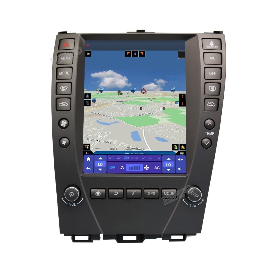 For Lexus ES ES240 ES300 ES330 ES350 2006-2012 For Tesla Style Screen Car Radio