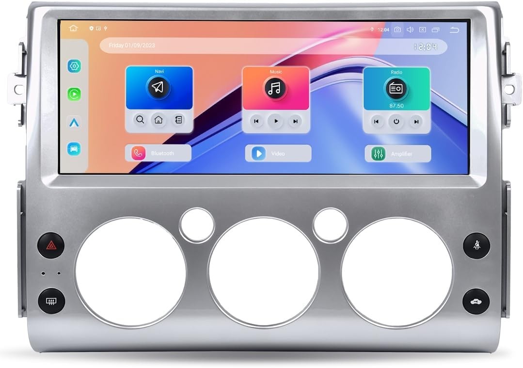 Dasaita 12.3″ Android 13 Radio for Toyota FJ Cruiser 2007-2018 QLED Touchscreen