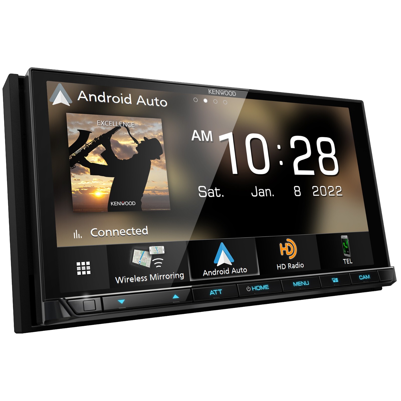 Kenwood DMX958XR Multimedia Receiver Wireless Apple CarPlay and Android Auto