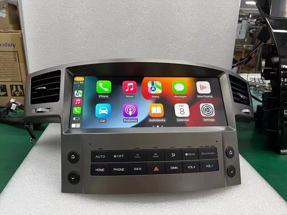 12.5″ Android Carplay Car Stereo Radio GPS Navi 4+32GB For 2007-2015 Lexus LX570