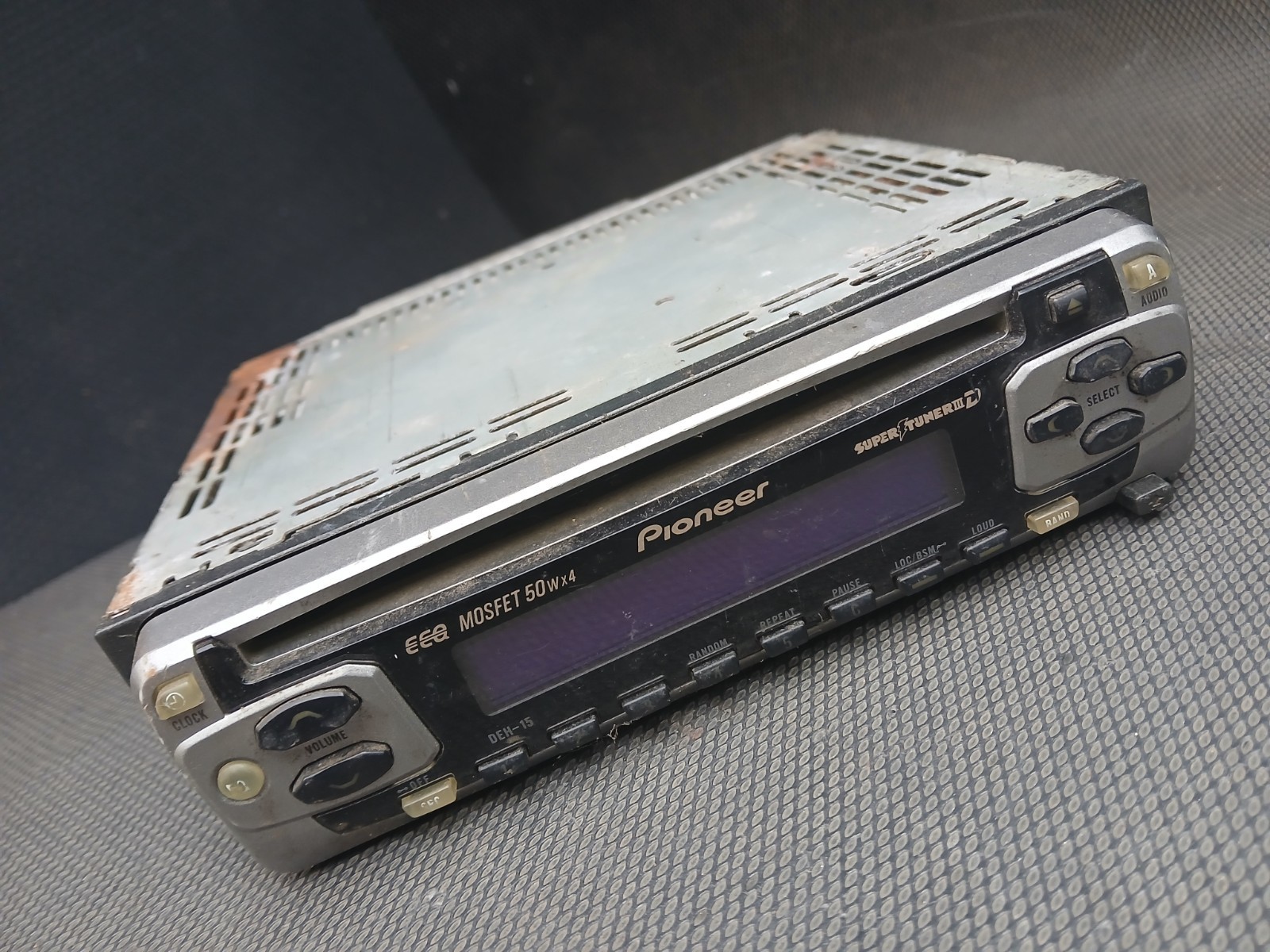 UNTESTED Pioneer DEH-15 Mosfet Super Tuner CD Car Stereo FM/AM Tuner AS IS PARTS