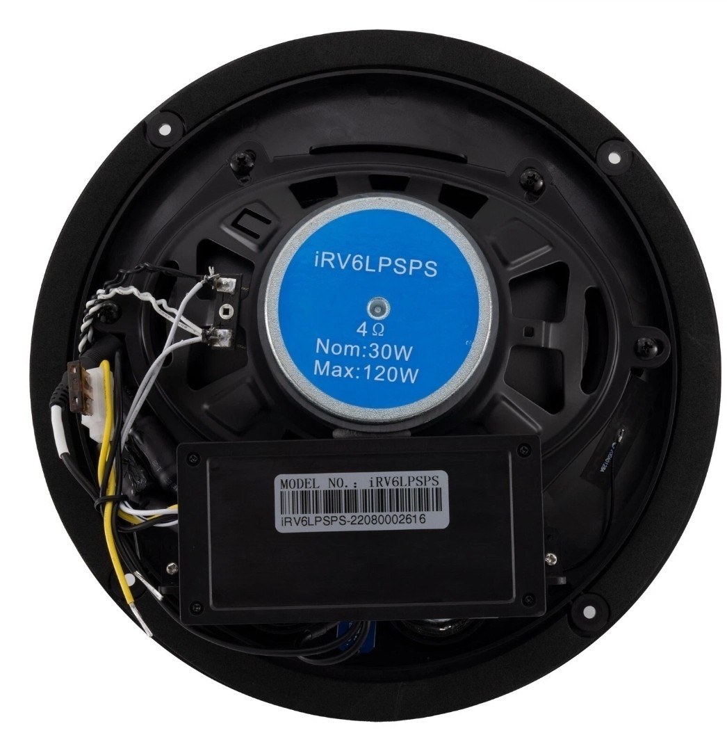 iRV6LPSPS RV 100 Watt Bluetooth Speaker W/ Snap-On Grille Camper-Motorhome